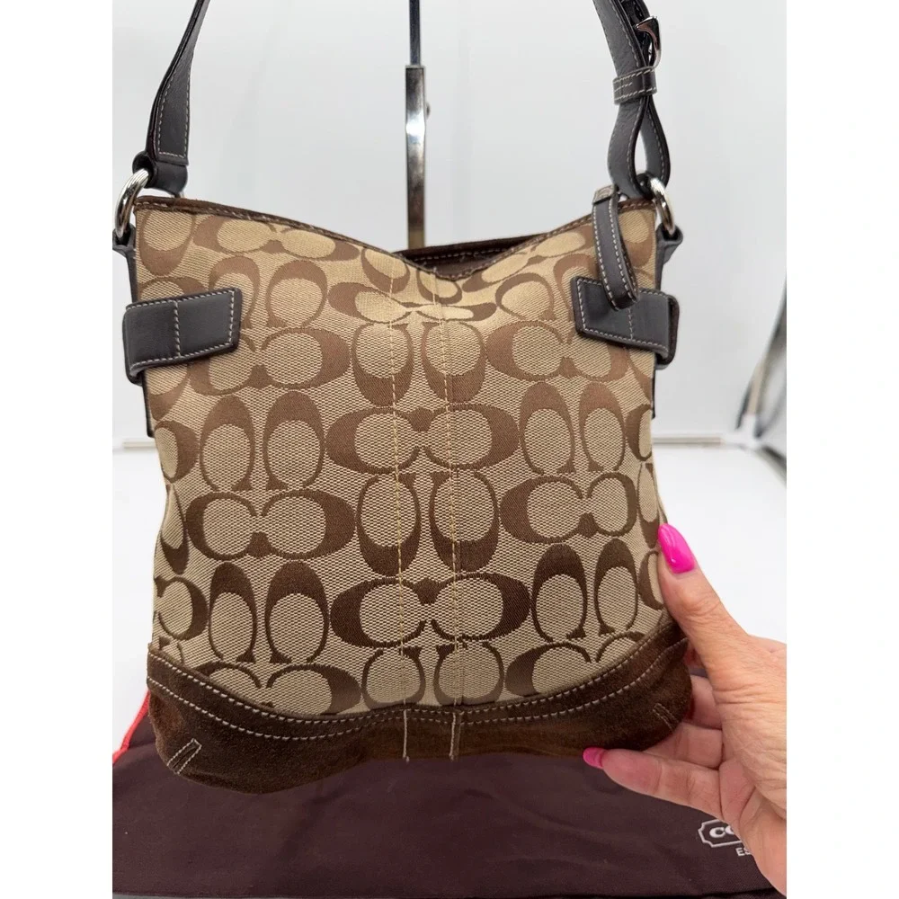 Coach signature jacquard